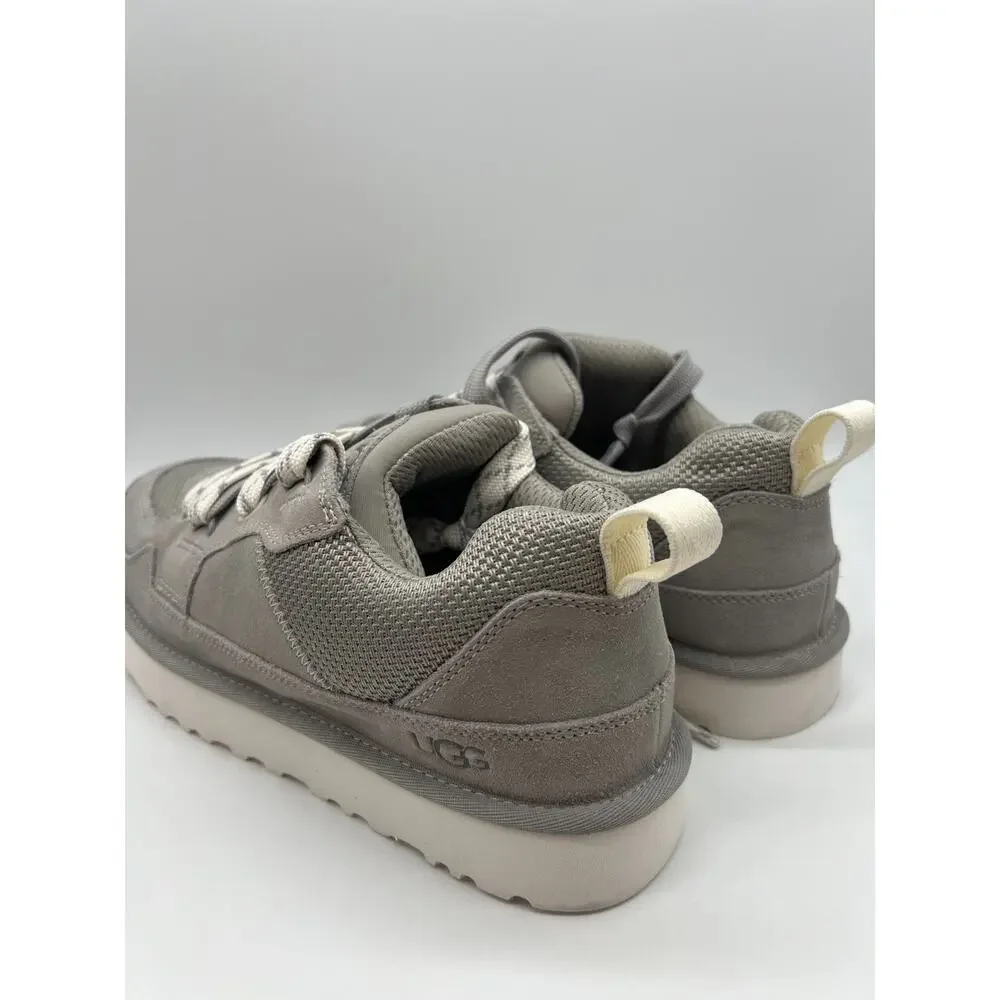UGG Lo Lowmel Gray Suede Shoes 1169493 Men's Size 11 New